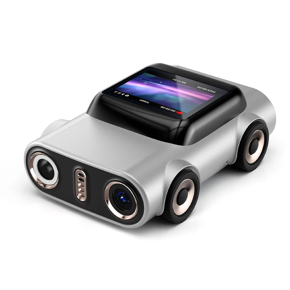 2K HD Car-Shaped Keychain Camera | 130° Wide Angle Auto Focus