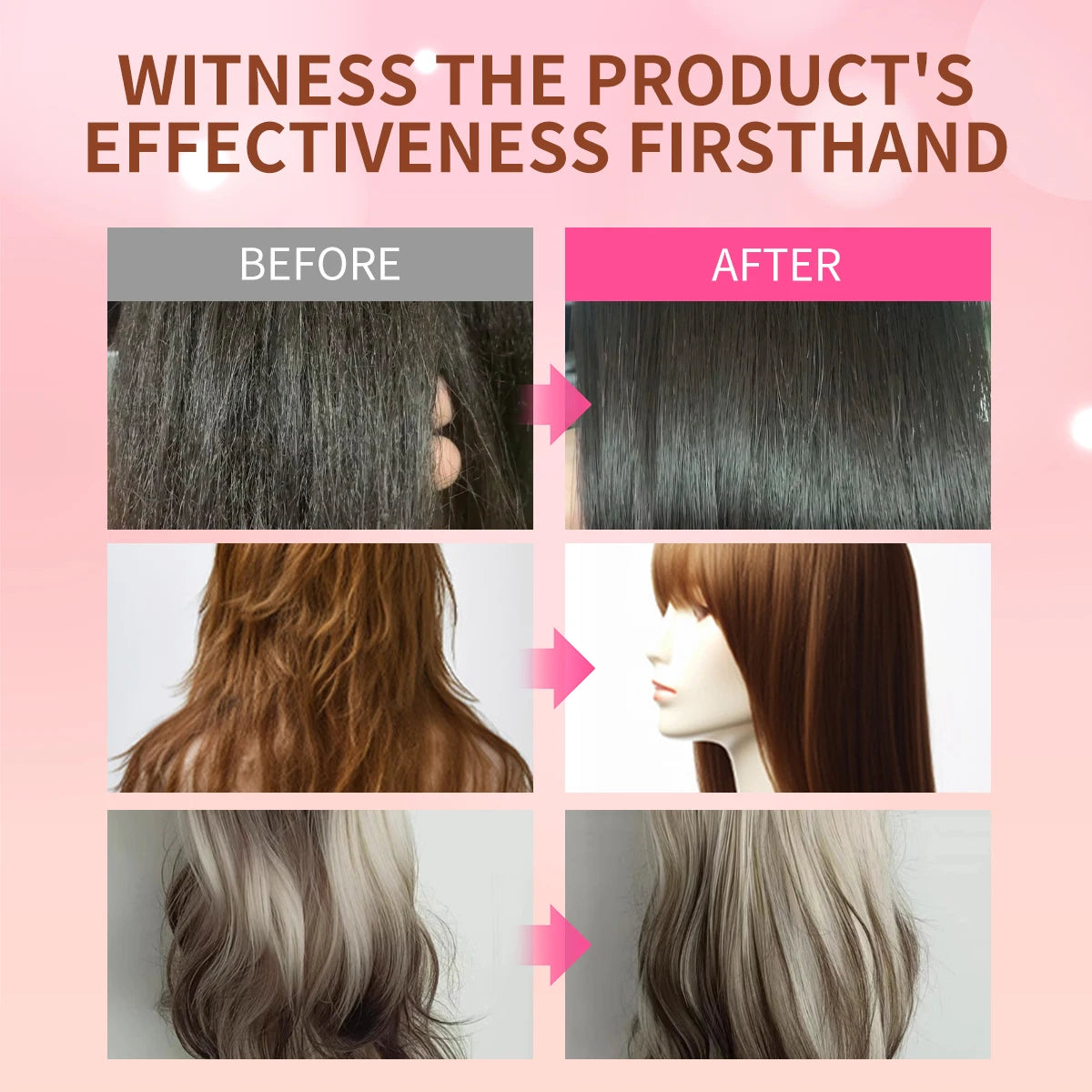2-in-1 Wig Spray Leave-In Conditioner & Detangler for Wigs Wig Conditioner Spray Oasis Select