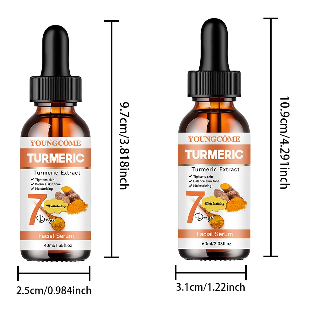 YOUNGCOME Turmeric Curcumin Facial Serum – Firm & Hydrate