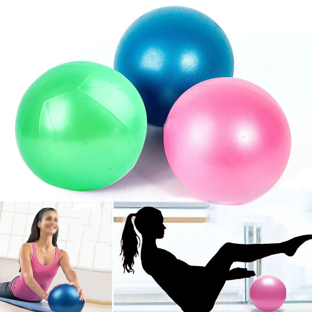 20CM New Yoga Pilates Ball Exercise Gymnastic Fitness Balance Gym Core Indoor Training Mini Balls Small Therapy Improves Oasis Select