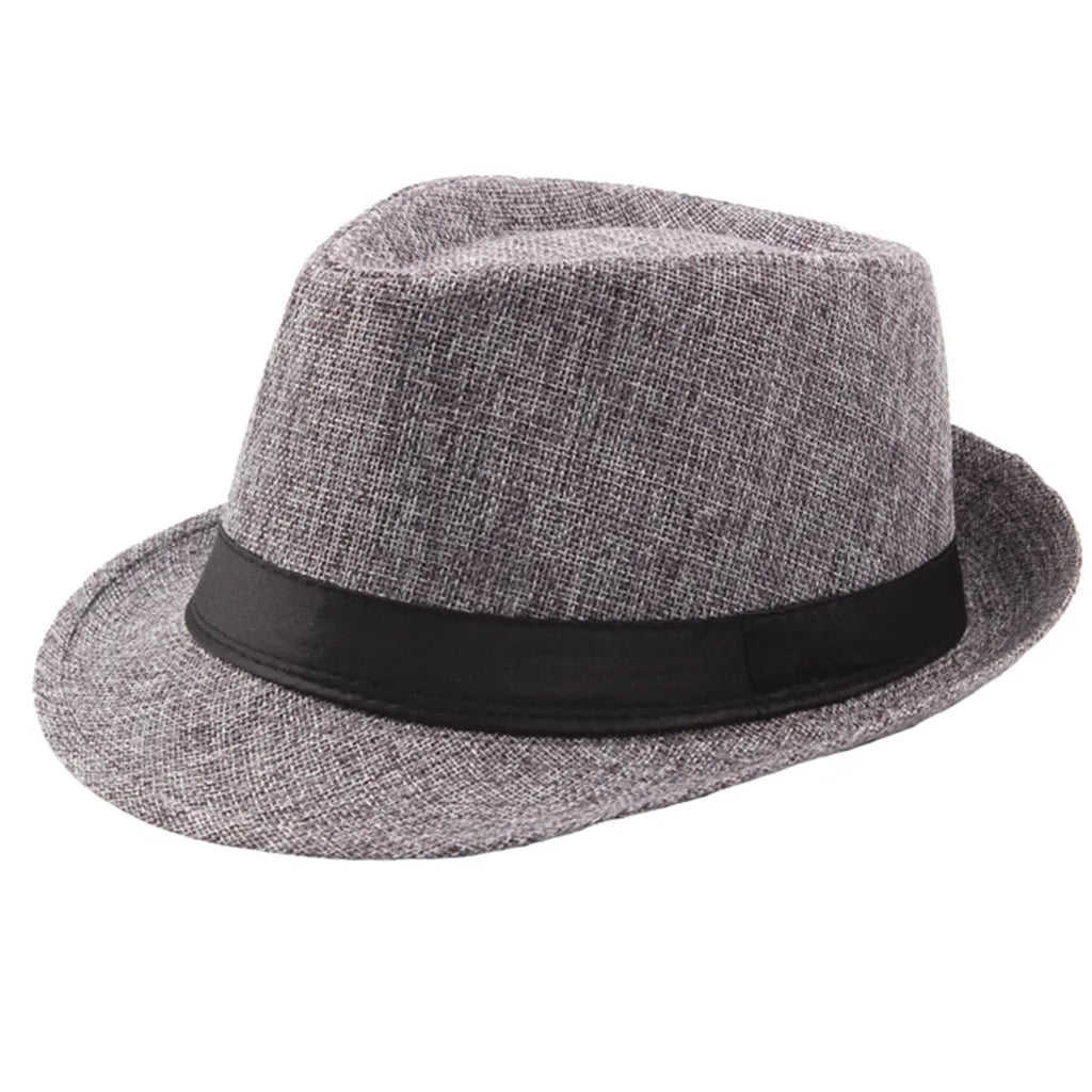 Cycling Caps Summer Men's Hats Fedoras Top Jazz Hat Bucket Bowler Hats Chapeau Fedora Hats Women Black Hat Wedding Caps Oasis Select dark gray