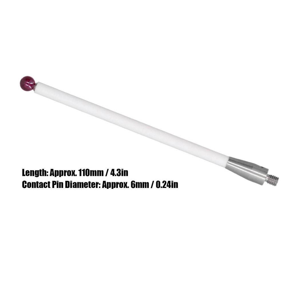 A‑5000‑3712 CMM Probe Ball Tip Ceramic Stem Machine Tool Probe Needle M4 Thread Machine Tool Probe Needle Oasis Select
