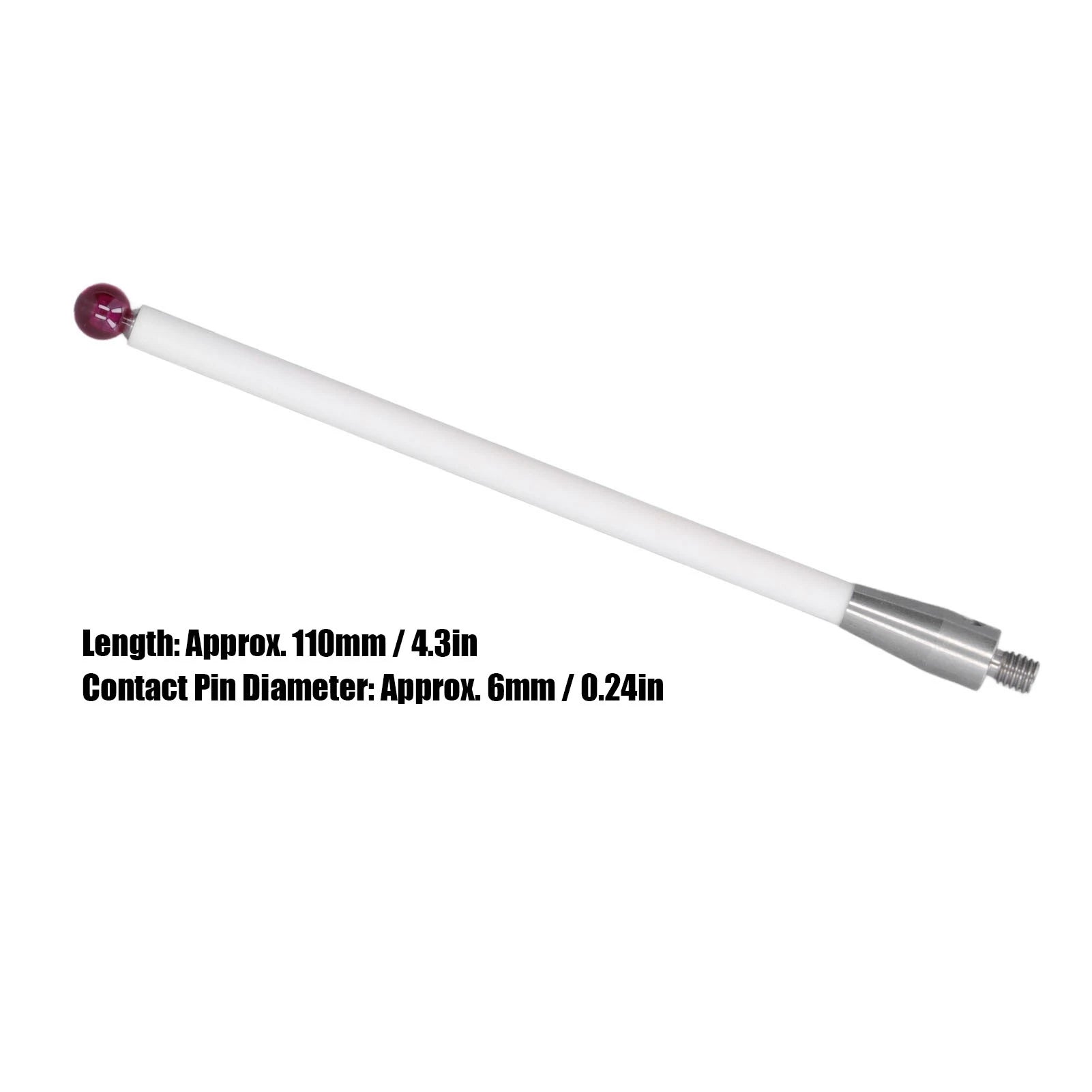 A‑5000‑3712 CMM Probe Ball Tip Ceramic Stem Machine Tool Probe Needle M4 Thread Machine Tool Probe Needle Oasis Select