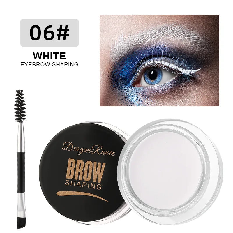 Dragon Ranee 6-Color Eyebrow Gel Kit | Waterproof Brow Styling