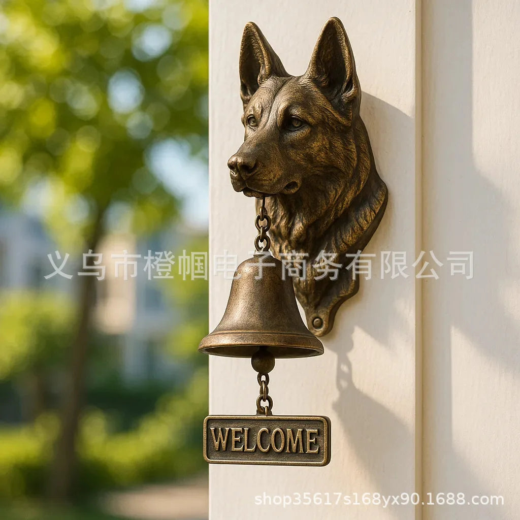 Basset Hound Welcome Doorbell Animal Series Welcome Doorbell decorative figurines Oasis Select German Shepherd