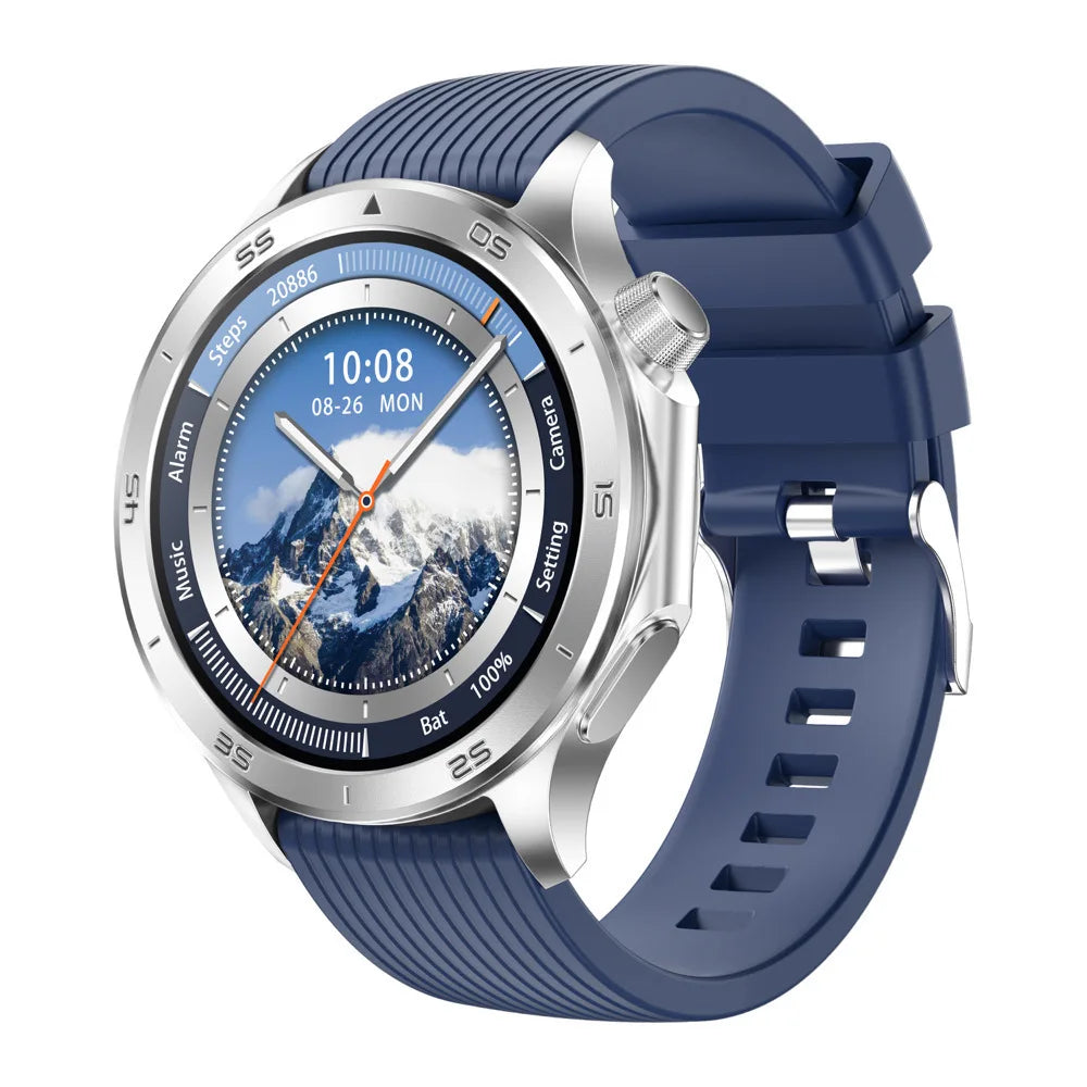 GPS Track Smart Watches Compass Waterproof Smartwatch Men Women Outdoor Blue Tooth Call Sleep Heart Rate Monitor Voice Assistant Oasis Select SVBLS