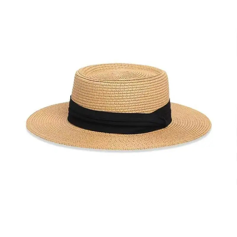 Women Straw Sunscreen Cap 모자 썬캡 비치모자 очки солнцезащитные женск Gorros Foldable UV Protection Outdoor Large Brim Sunscreen Oasis Select B12