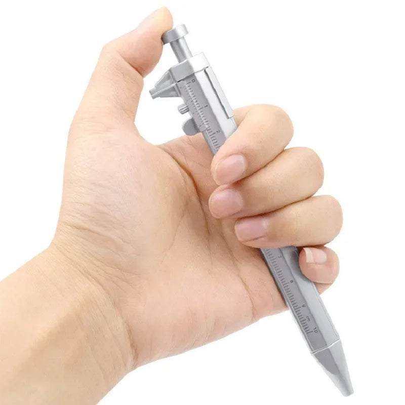 Multifunction Caliper pen Ball-Point 0.5mm ballpoint pen Gel Ink Pen Vernier Caliper Roller Ball Pen Creativity Stationery Oasis Select