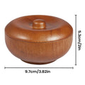 Wooden Shaving Bowl with Lid | Men's Lather Bowl & Soap Holder Shaving Lather Bowl Oasis Select CN as shown