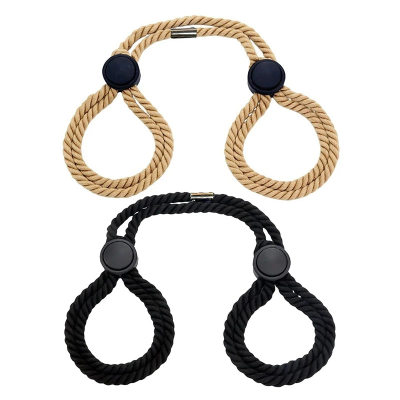 Sex Handcuff Hand Restraint Erotic Shackle Binds Sex Rope Slave Bondage Sexope Ankle Cuffs Backhandcuff Easy To Use Toy Oasis Select
