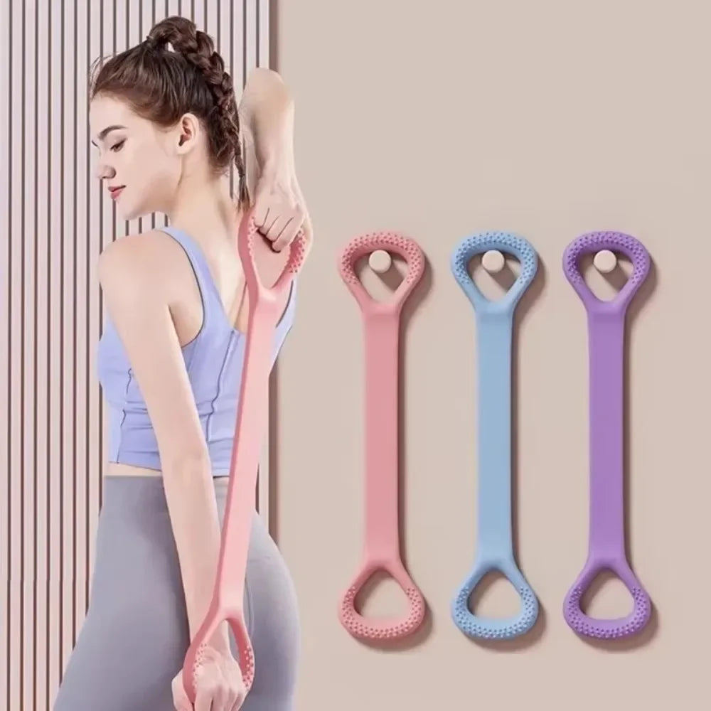 8-Shaped Resistance Band Fitness Elastic Pull Rope for Home Workout Yoga Gym Training Exercise Bands Fitness Equipment Oasis Select