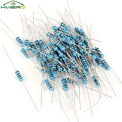 100Pcs 560 Ohm Resistors 1% 1/4W Metal Film – LED & DIY Metal Film Resistors Oasis Select