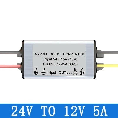 24V-12V DC-DC Converter Step Down 24V to 12V 1A 2A 3A 4A 5A Buck Model Converter Oasis Select 5A 24V(15-40V) 12V