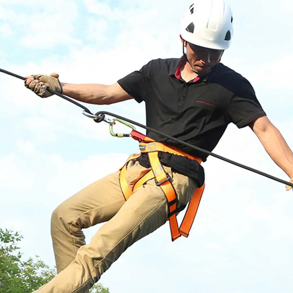 Rock Climbing Sit Harness for Rock Climbing Caving and High-Altitude Safety Belt Abseiling Fire Rescuing Rappelling Equipment Oasis Select