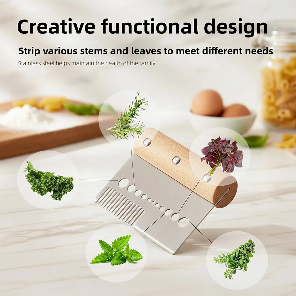 Multi-Blade Scallion Shredder | 304 Stainless Steel Julienne Tool