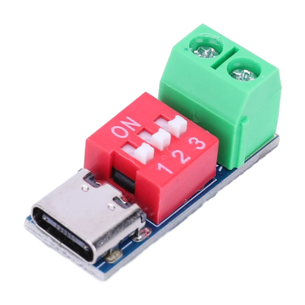 USB Type-C PD Fast Charging Test Module 5-20V 100W Adjustable PD Charging Test Module Oasis Select