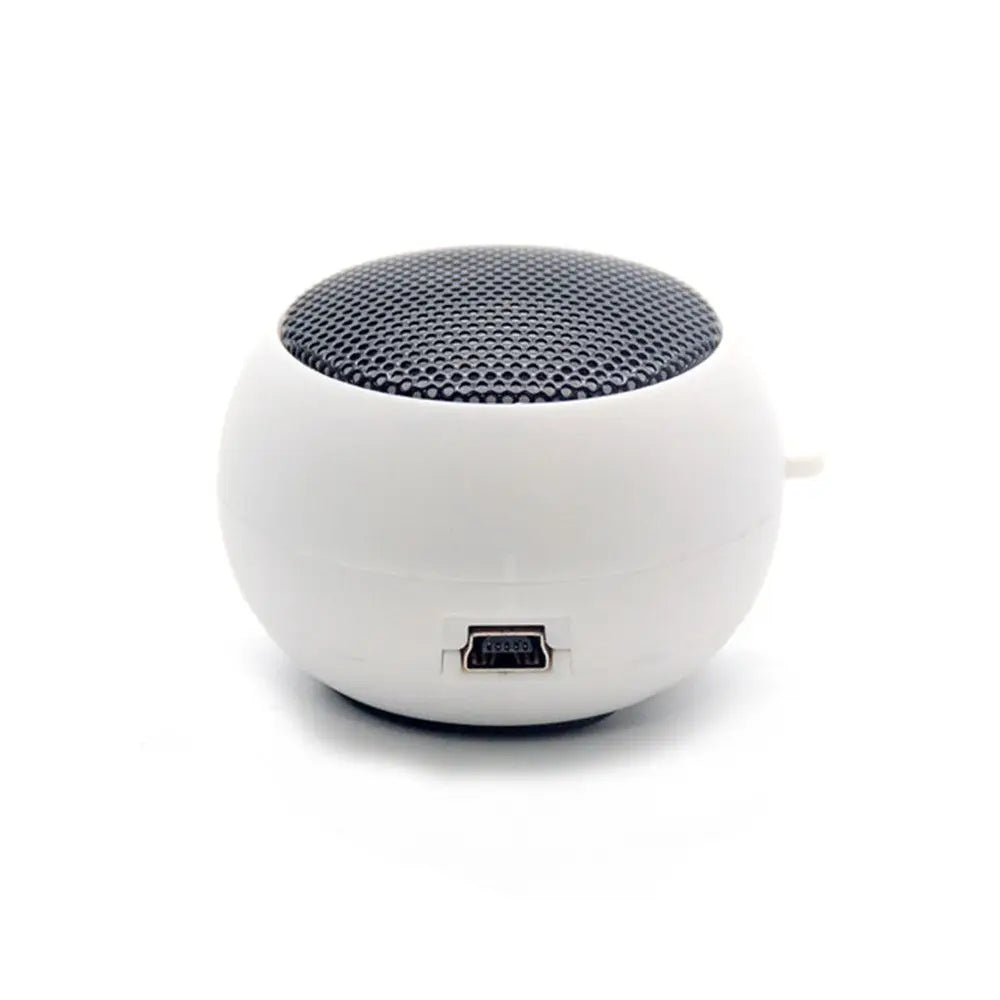 Mini Portable Hamburger Speaker Amplifier 3.5mm Jack Bluetooth Sound Box Loudspeaker Music Player Oasis Select white