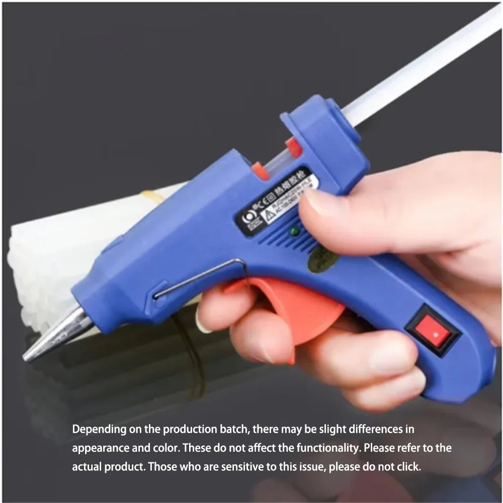 20W Hot Melt Glue Gun Household Industrial Mini Guns Electric Heat Temperature Tool Use 7mm Glue Sticks Oasis Select