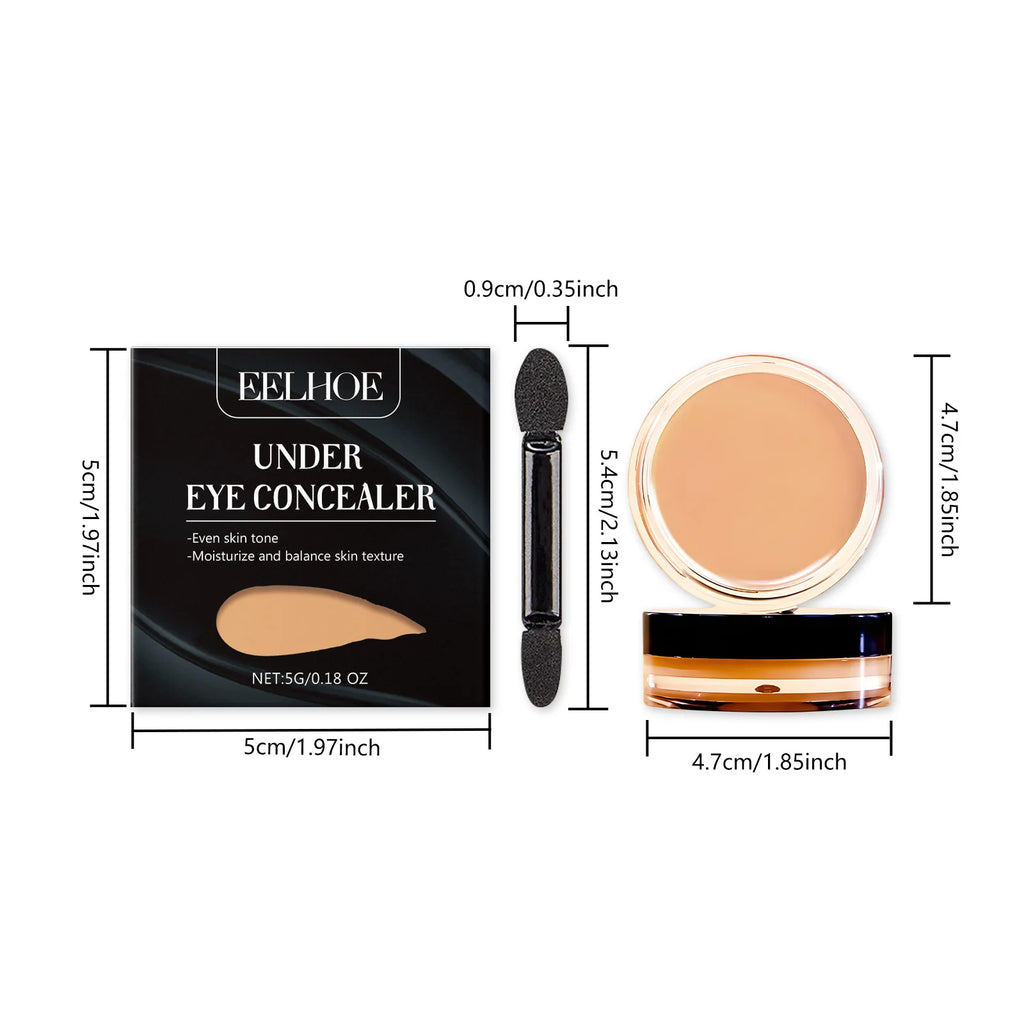 Eye Concealer Series Eye Blemishes Moisturizing Without Removing Makeup Light And Natural Fit Brighting Repair Concealer Makeup Oasis Select 1Pcs Natural