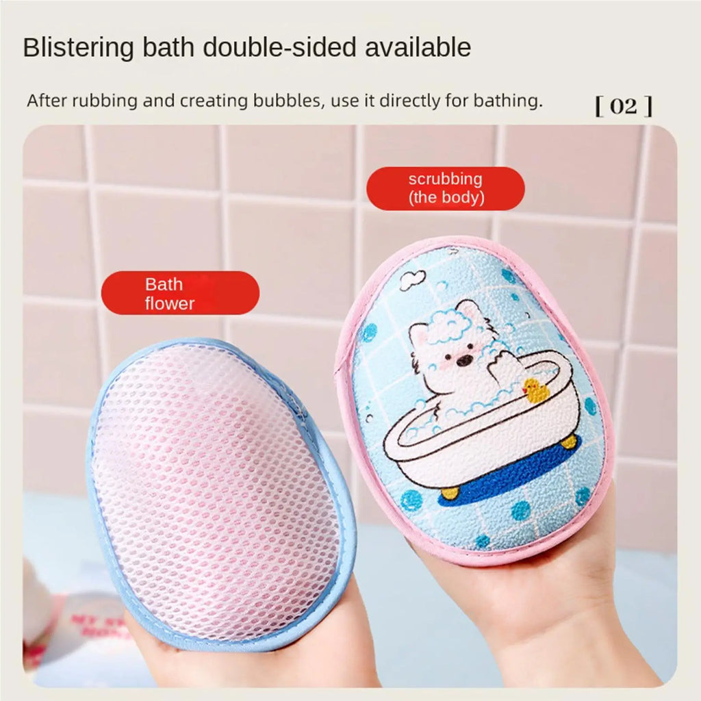 Soap Foaming Net Mesh Pouch with Lanyard Fast Foaming Shower Travel Holder Net Bath Flower Scrubbing Bathroom Accessories Oasis Select