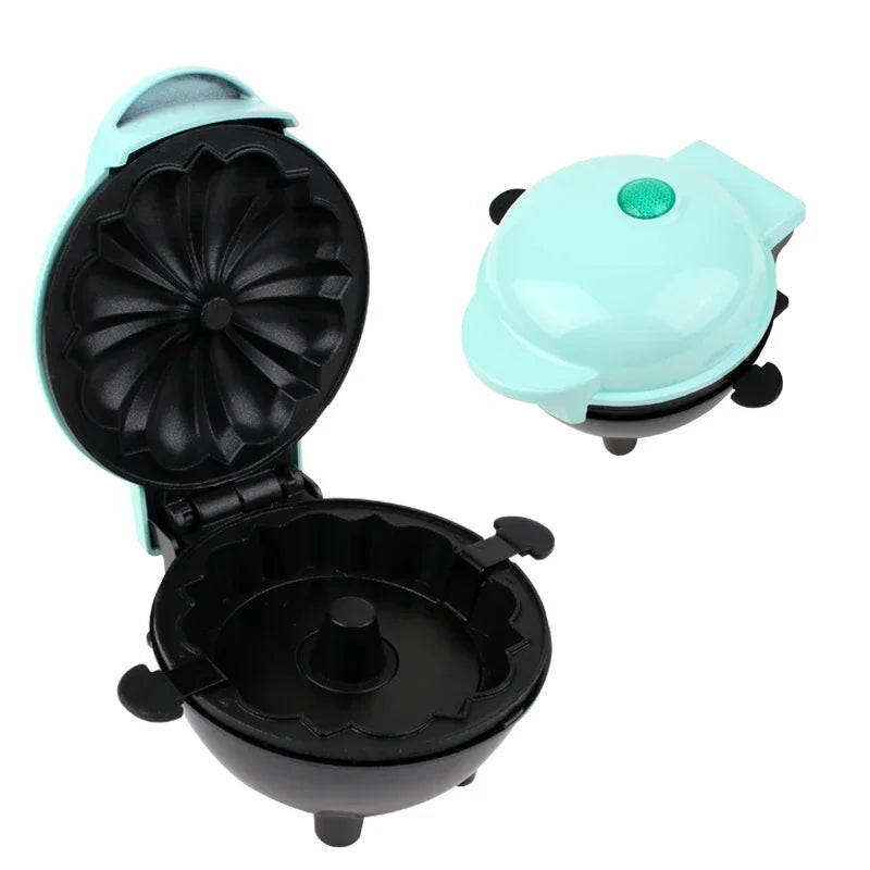 URGGU Mini Electric Cake Maker – Non-Stick Waffle & Muffin Machine