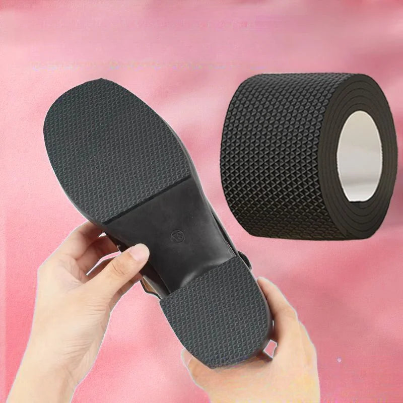1 Roll Thick Non-Slip Wear-Resistant Shoe Sole Sticker - Anti-Abrasion Heel for Quieter, Sound-Canceling Chunky Heels Protection Oasis Select