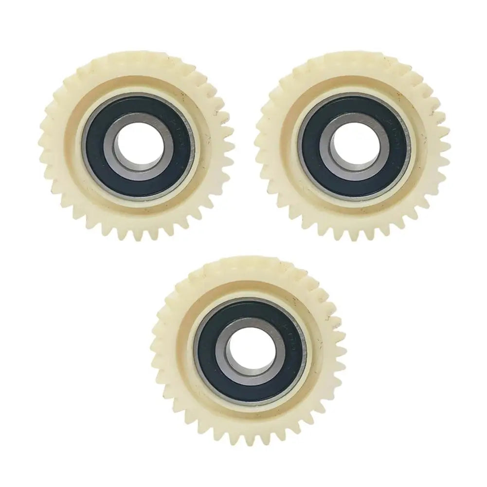 3PCS 35T Electric Bicycle Planetary Gear Nylon Left Skew Gear For 500W/750W/1000W Motor E-bike Nylon Motor Gear ﻿ Oasis Select 12mm Inner Diameter