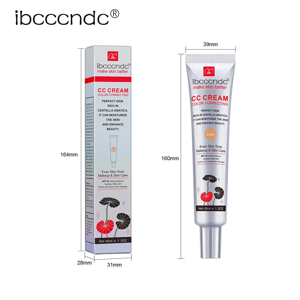 CC Cream for Face Concealer Makeup Foundation Concealer Full Coverage Cosmetics Base Female Cc Moisture erborian Oasis Select