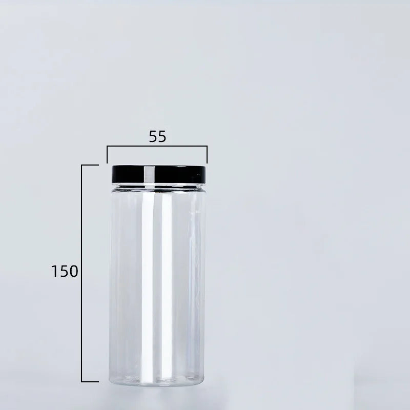 Clear Sealed Can Lid Food Smell Odor Proof Storage Packaging Bottle