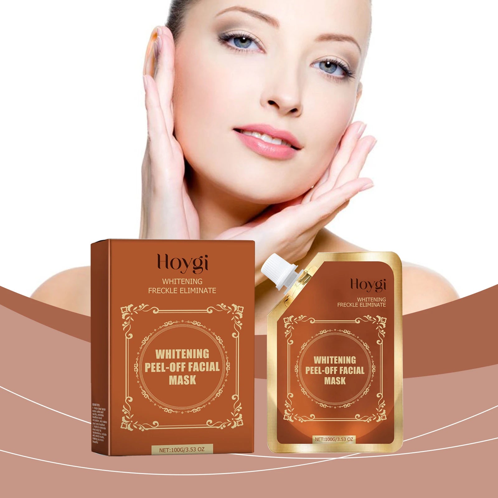 Hoygi Brightening Peel-Off Mask – Dark Spots & Blackheads