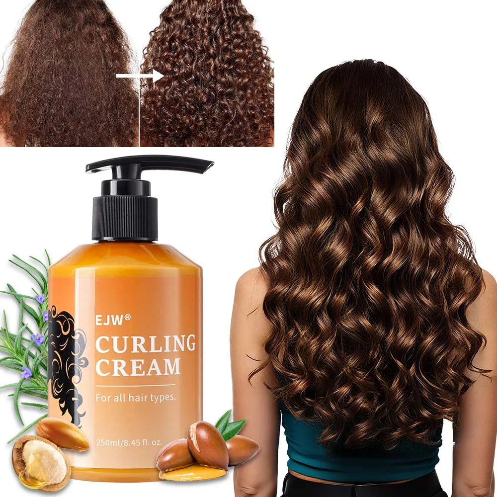 Curl Defining Cream with Argan Oil – Wavy & Curly Hair Curl Defining Cream Oasis Select