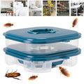 Double Layer Reusable Cockroach Trap – Indoor & Outdoor Roach Killer Cockroach Trap Oasis Select United States