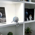 Cartoon Moon Figurine 3D Printed Planet Art Ornament Creative Home Desktop Handicraft Decor Lovely Space Theme Collectible Gifts Oasis Select Moon Minion 3cm