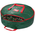 Round Christmas Wreath Storage Bag – Waterproof with Handle