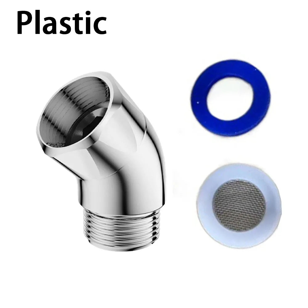 135° Showerhead Angle Adjuster | Universal 1/2" Elbow Connector