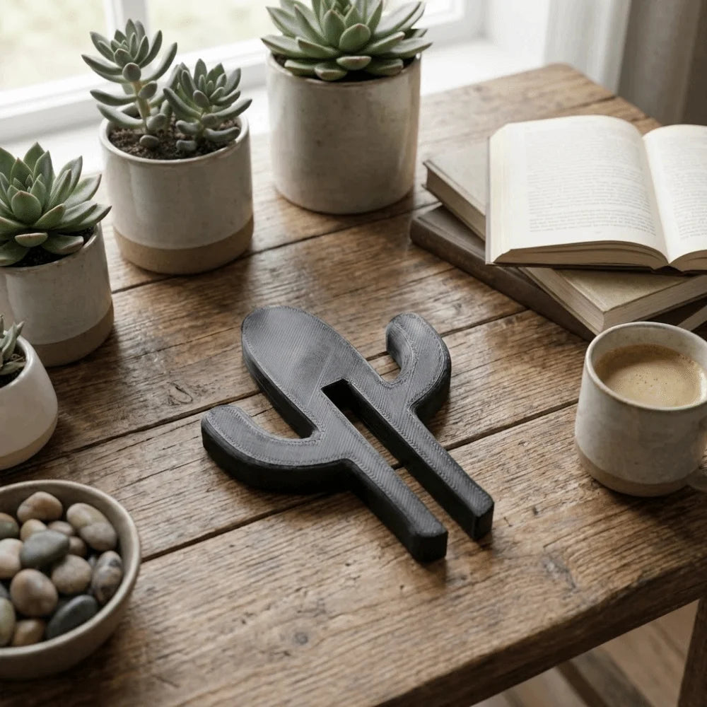 5-Pack Cactus Door Clip Hooks | No-Drill Space-Saving Plastic