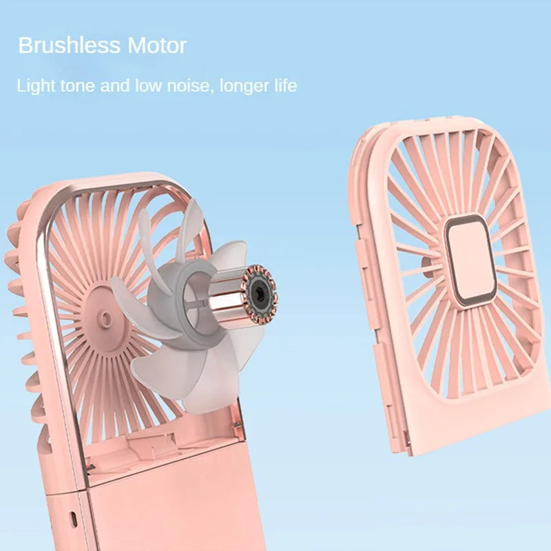 URGGU F30 Pro Portable Handheld Fan – USB Rechargeable, 4 Speed