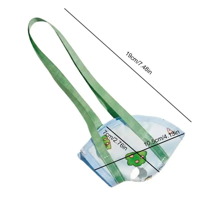 Breathable Parrot Carrier Bag | Budgie Cockatiel S/M/L/XL