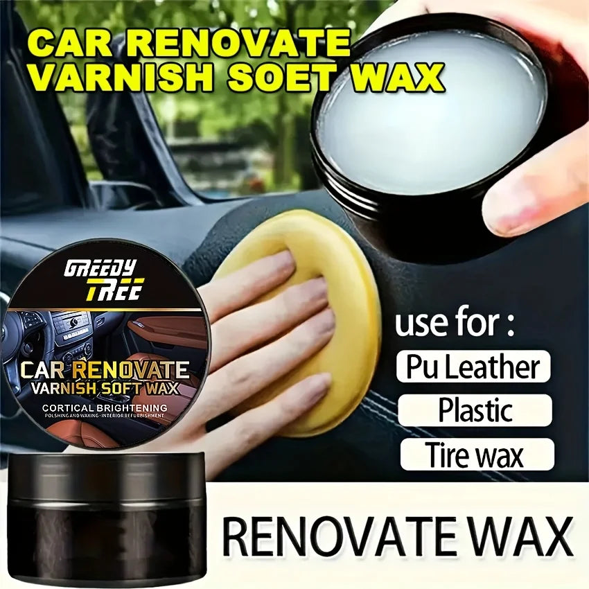 Car Restoration Kit – Renew Plastic, Shine Interior & Tire Care
