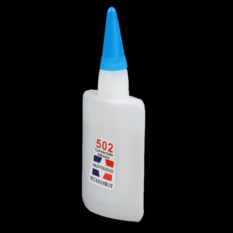 50G Quick-drying Super Glue 502 Instant Strong Adhesive Toys Crafts Shoes Paper Wood Plastic Fast Repairing Glue Universal Oasis Select