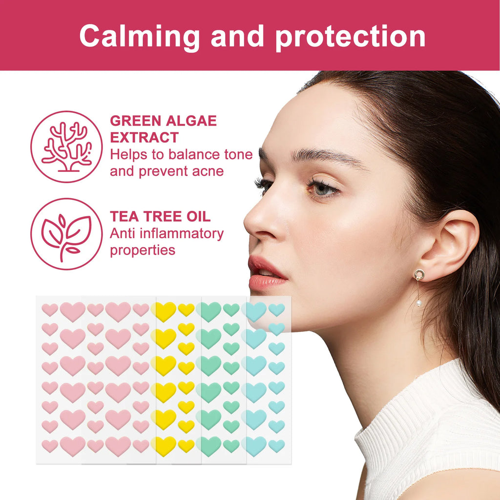 Wiieey Star Acne Patches – Colorful Pimple Stickers 144–288pc Acne Pimple Patch Oasis Select
