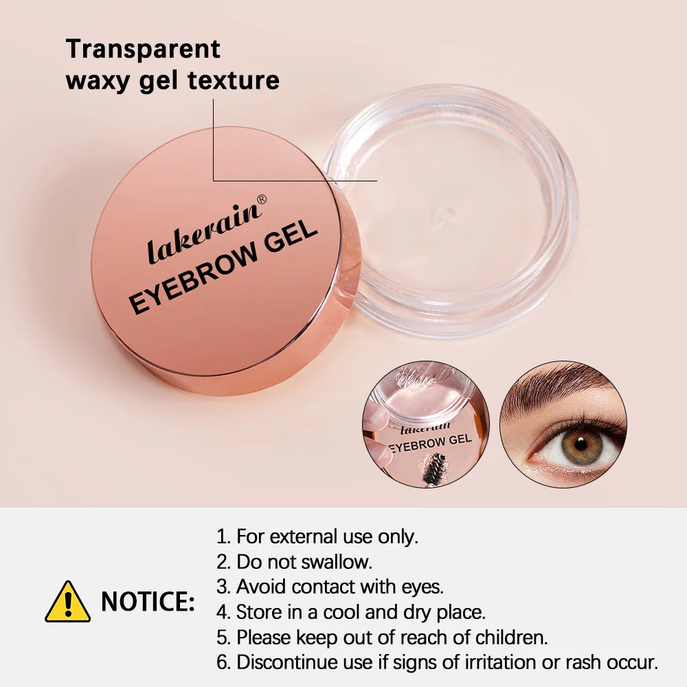 1pcs Waterproof 3D Eyebrow Styling Cream Quick-drying Makeup Eyebrow Sculpt Soap Natural Wild Brow Pomade Setting Gel Wax Oasis Select