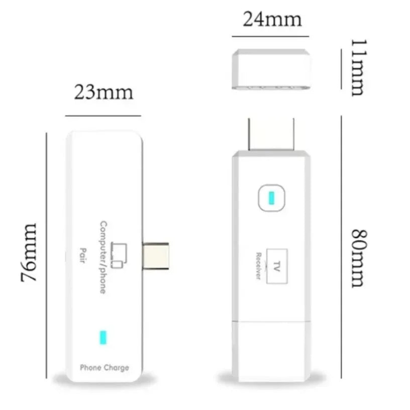 60Hz HDMI-Compatible Wireless Video Audio 50M 1080P Transmitter Receiver Wireless Display Adapter From PC to Projector & Monitor Oasis Select