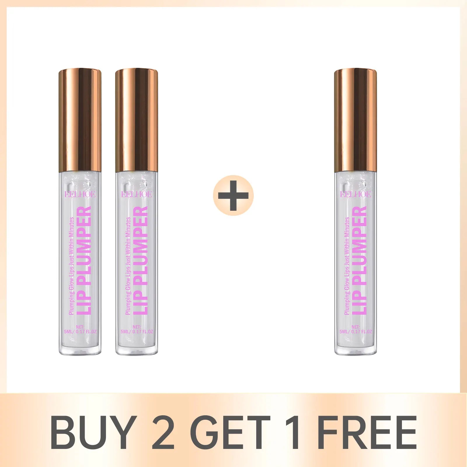 EELHOE Lip Plumper Oil – Volumising, Nourishing & Brightening Lip Plumper Oil Oasis Select Buy 2 Get 1 Free