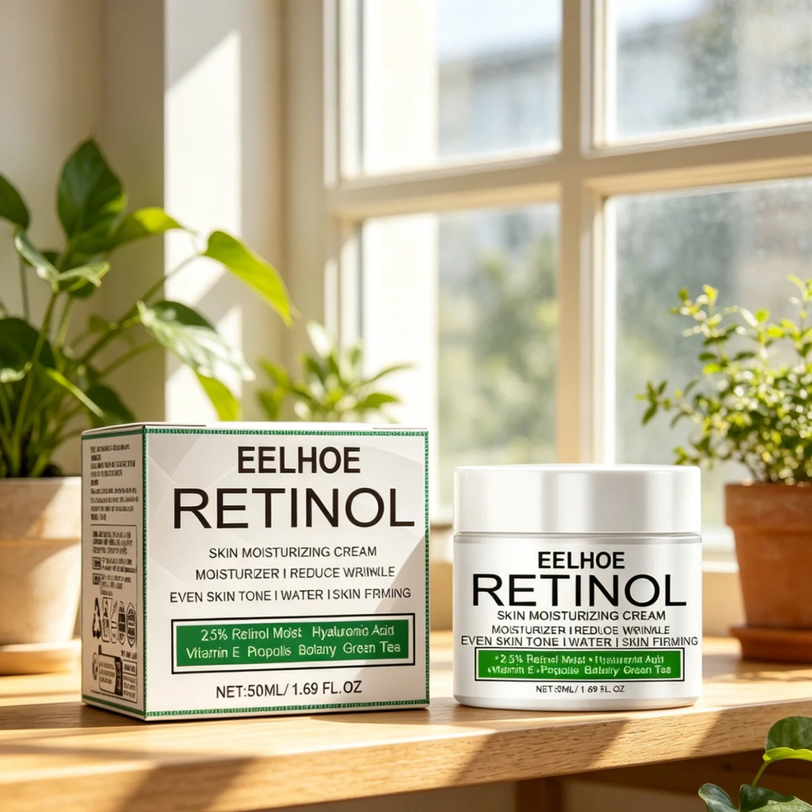 EELHOE Retinol Skin Moisturizing Cream Even Skin Tone Reduce Melanin Softening Skin Hydration Gentle Underarm Brightening Cream Oasis Select