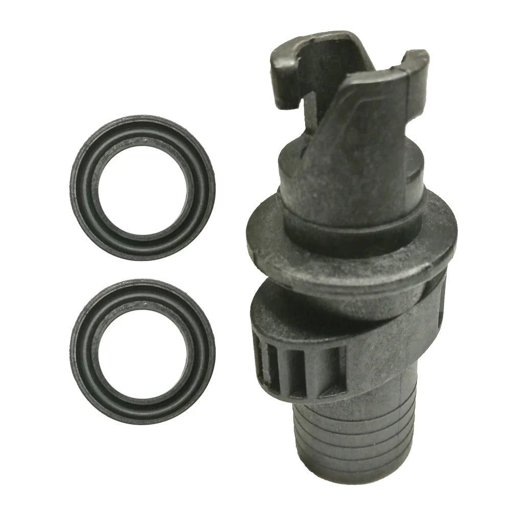 Inflatable PVC Boat Kayak Air Valve Adapter Inflation Dinghy Valve Adaptor Air Pump Hose Screw Valve Connector Oasis Select