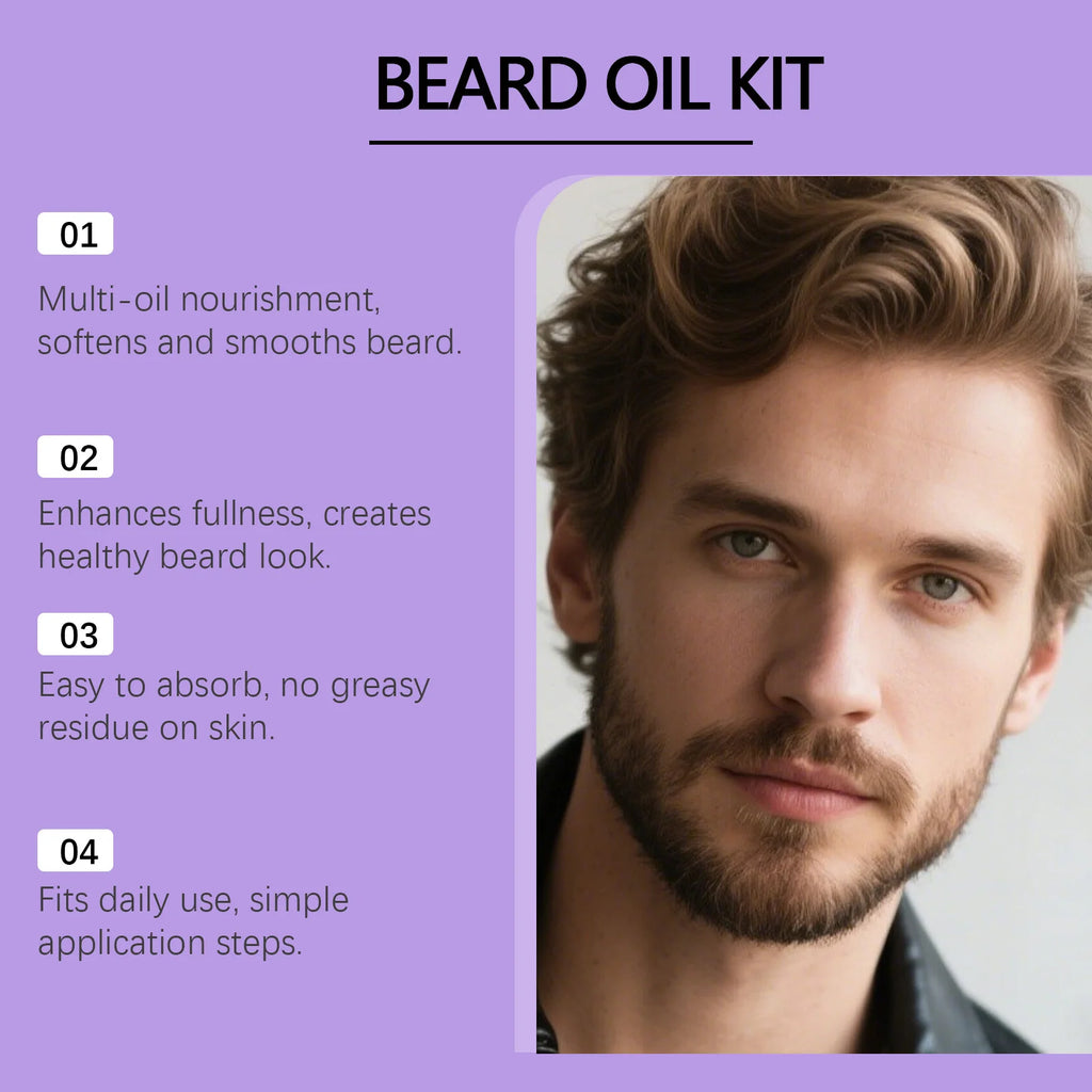 East Moon Beard Oil Kit – Unscented & Sandalwood 2x30ml Beard Oil Kit Oasis Select