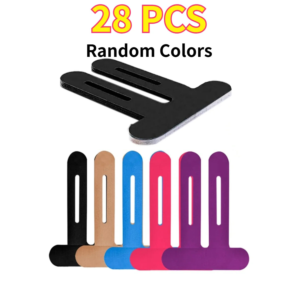 14/28 PCS Kinesiology Tape for Knees Waterproof Elastic Athletic Muscle Support Tape Breathable Strips Sports Joint Recovery Oasis Select Random 28pcs