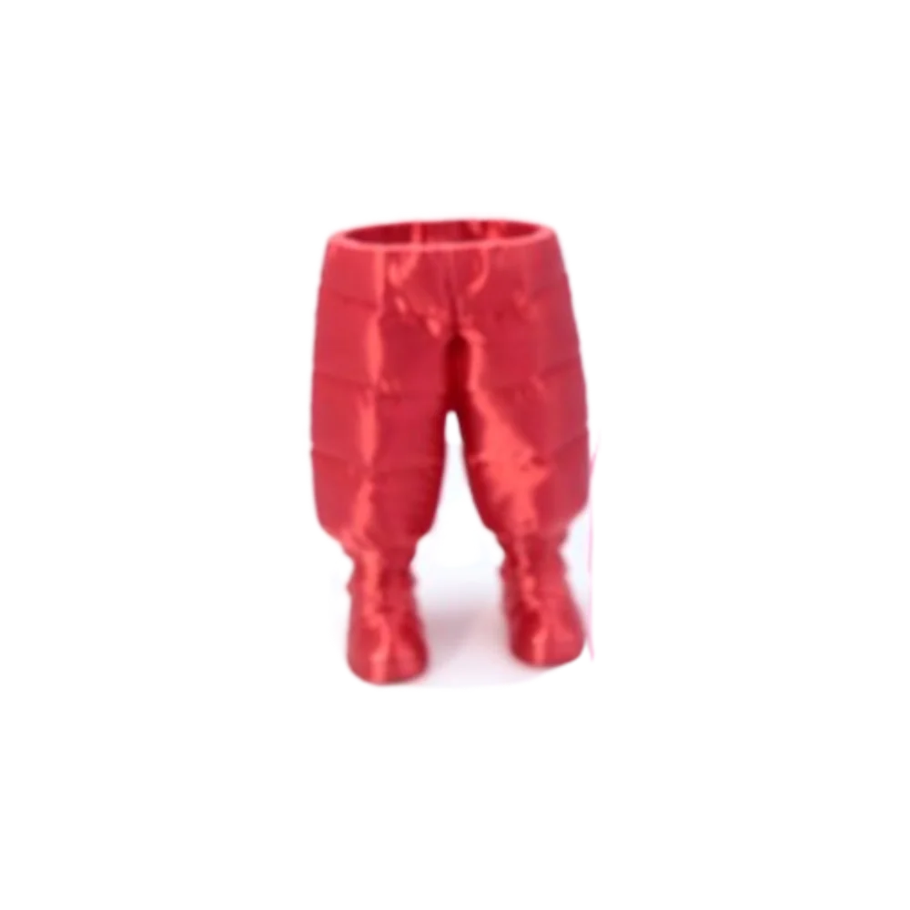 Creative 3D Pants Pen Holder Waterproof PLA 3D Printed Pencil Case Multi-functional Portable Stationery Storage Box Travel Oasis Select Red