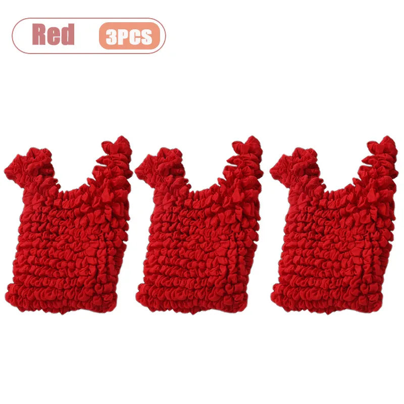 Magic Expandable Shopping Bag Large Capacity Pleated Tote Reusable Foldable Handbag Portable for Grocery Travel Picnic Oasis Select Red-3PCS